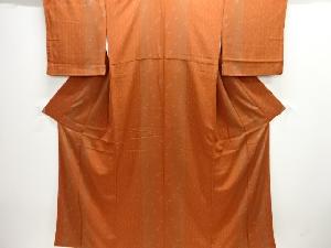 桜に疋田模様小紋着物